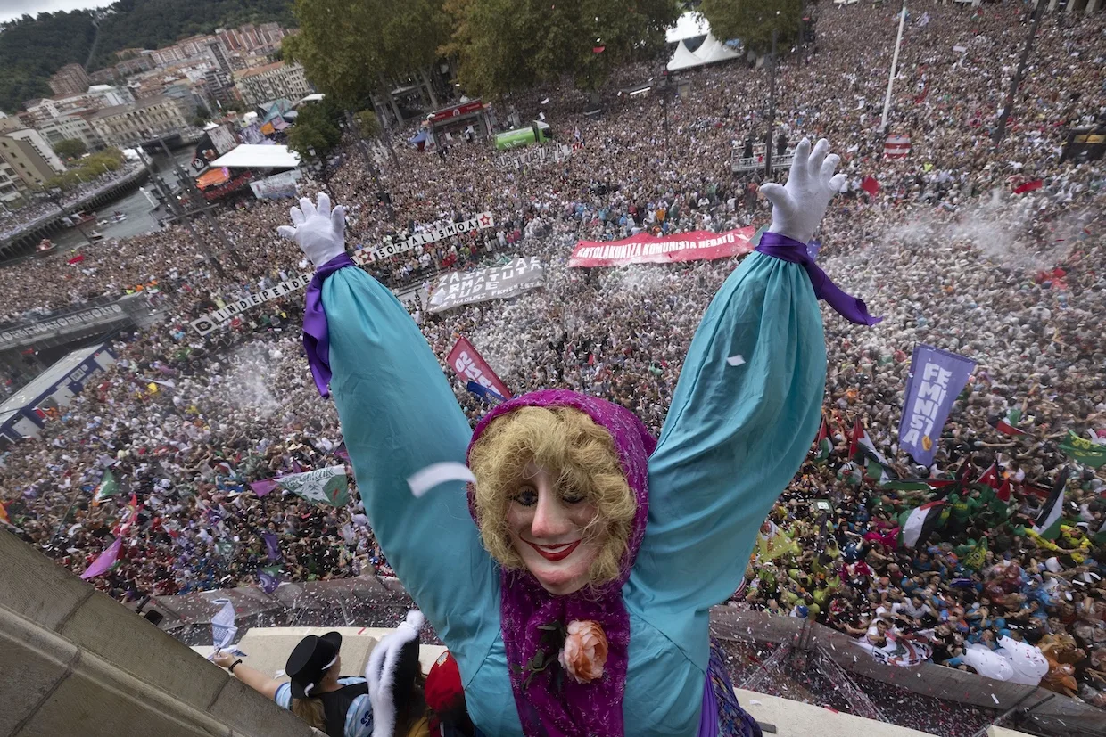 Programa de hoy sábado 22 de agosto en la Aste Nagusia de Bilbao 2026
