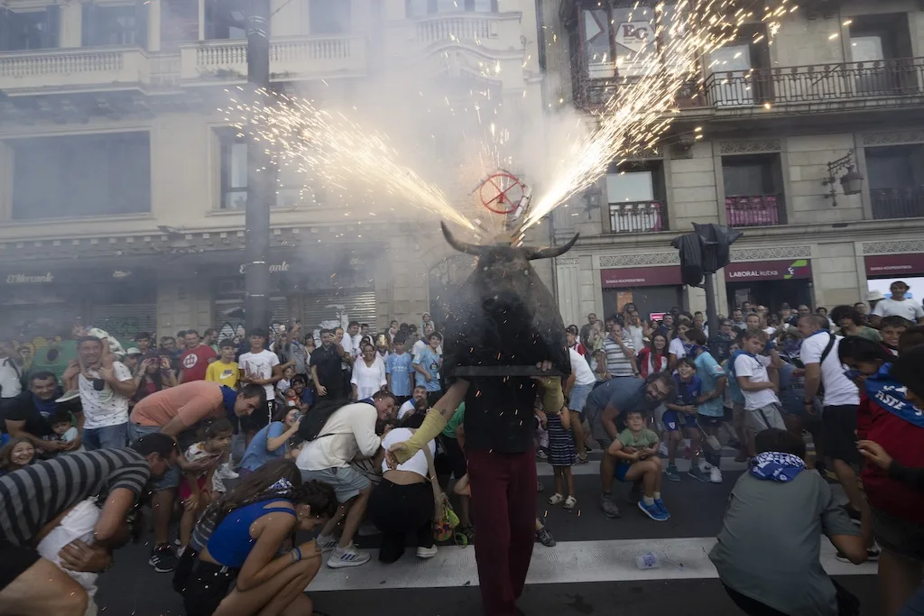 Toro de fuego