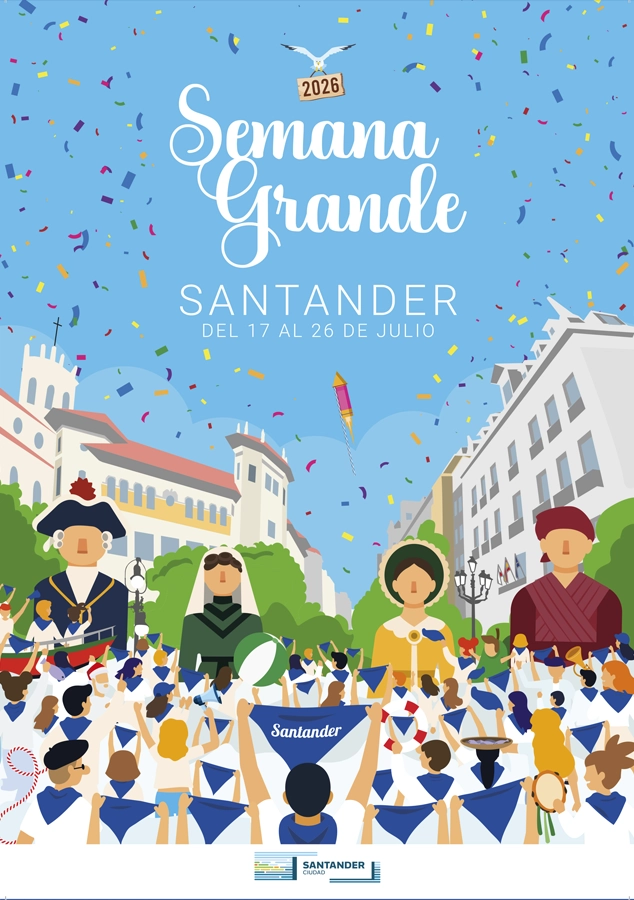 Mañana arranca la Semana Grande de Santander 2026: chupinazo a las 21.30 y diez días de fiesta