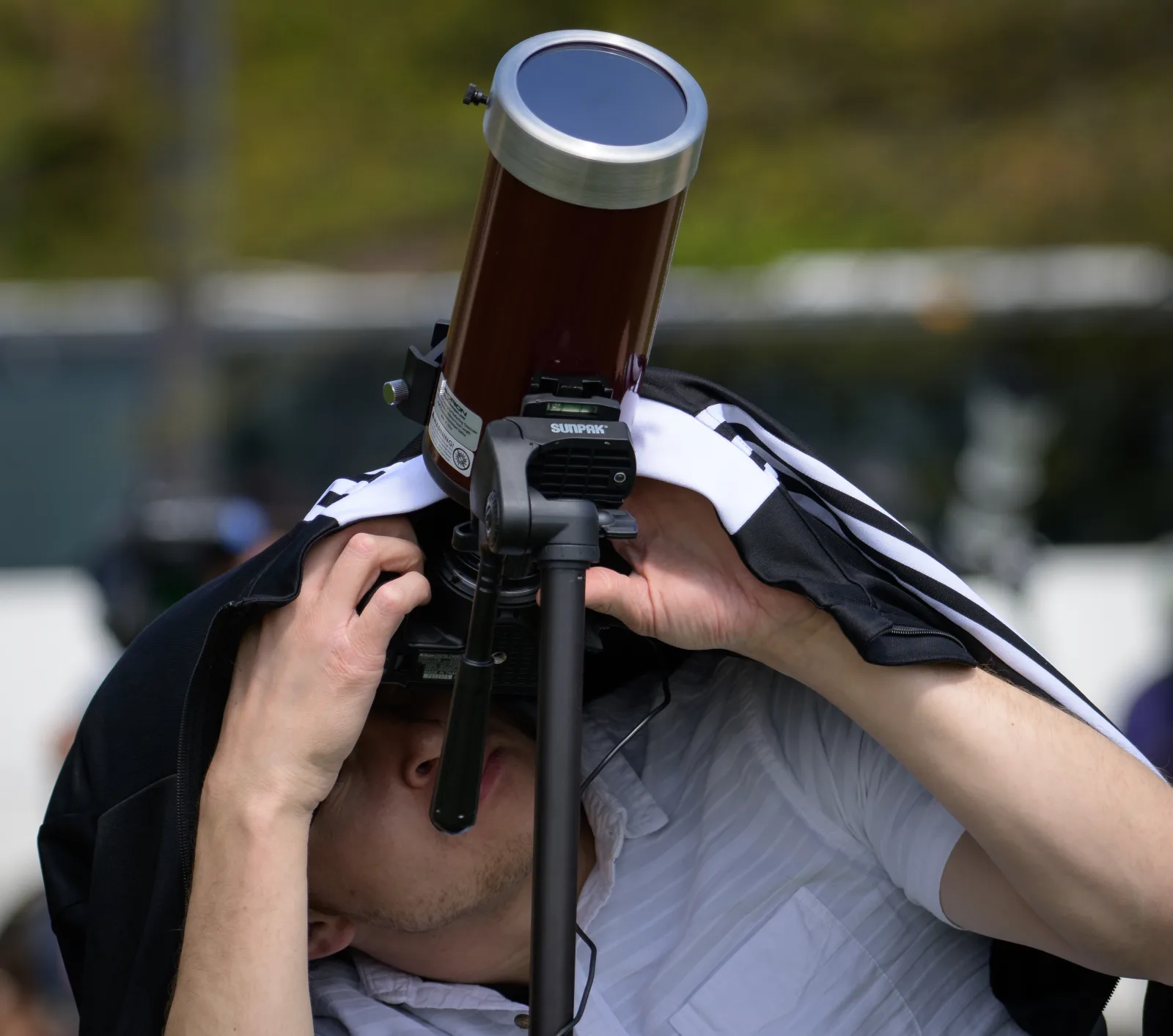 El eclipse del 12 de agosto se verá parcial en Soutomaior, cinco días después de su Semana Grande