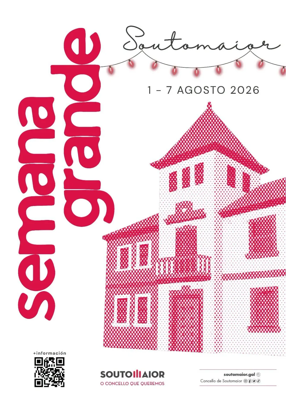 Soutomaior se suma a semanagrande.com: toda su Semana Grande 2026, del 1 al 7 de agosto