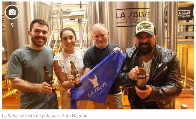 La Salve se viste de gala para Aste Nagusia