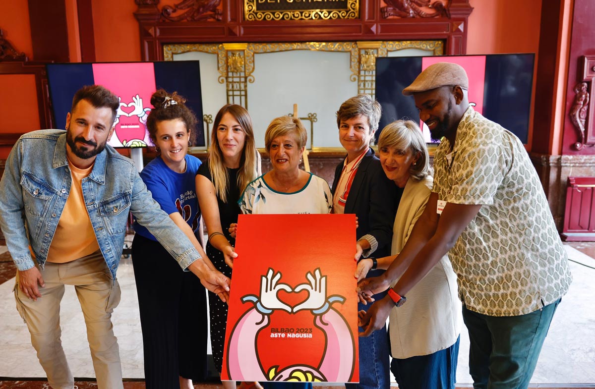 Aste nagusia 2023 ya tiene Imagen: «Bihotzez»