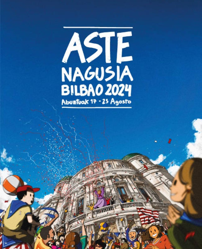 “Azul Agosto» será la imagen de Aste Nagusia 2024