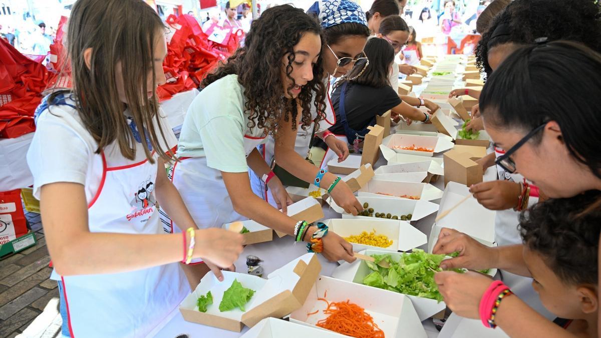 Inscripción del taller de cocina infantil