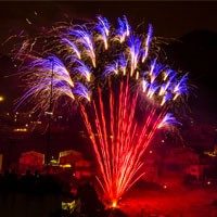 Concurso Internacional de Fuegos Artificiales. Pirotecnia San Miguel (Gran Canaria)