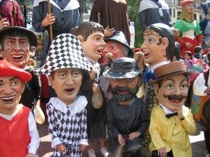 Gigantes y cabezudos. PASEO DE LA CONCHA