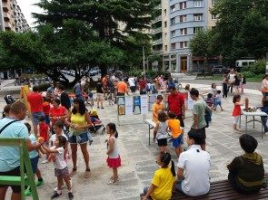 Juegos de madera gigantes