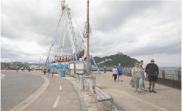 El Paseo Nuevo se cierra al tráfico desde esta noche por las ferias