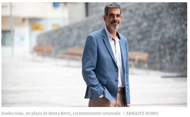 Eneko Goia: «El respeto mutuo es el mejor ingrediente para que las fiestas salgan bien»