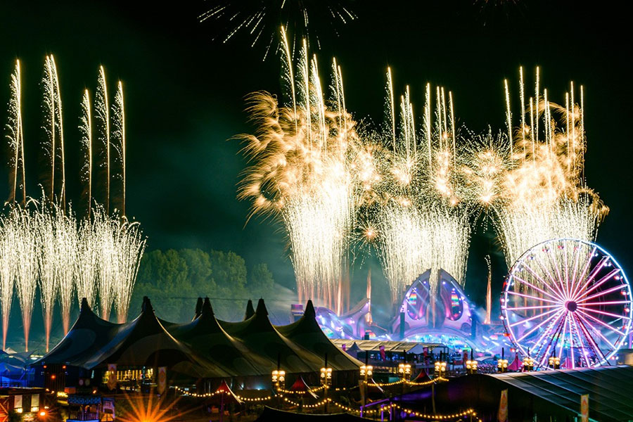 Caffero Event Fireworks