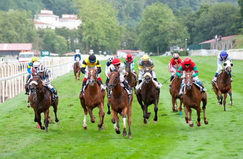 Carreras de caballos. Gran Premio de Yeguas