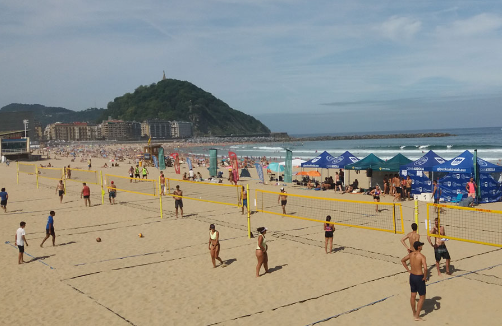 XIX Torneo de voley playa de Semana Grande
