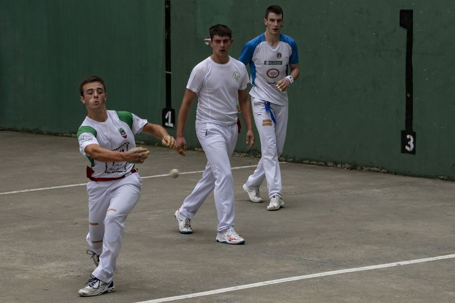 XXX Torneo Aste Nagusia de pelota a mano: Finales