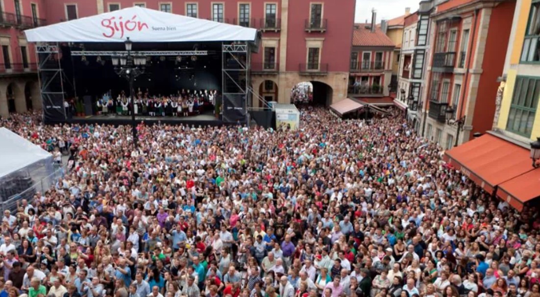 La música, gran protagonista de la Semana Grande de Gijón