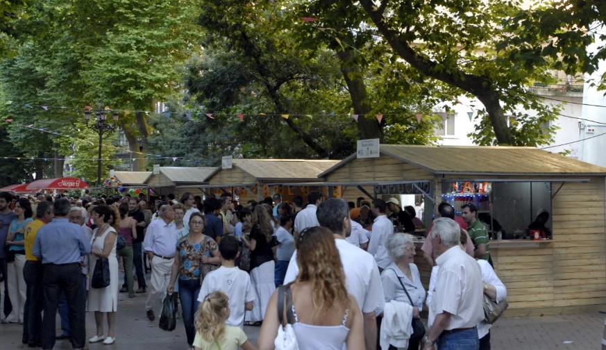 Casetas hosteleras y una gran terraza: las novedades de la Semana Grande de Gijón este año