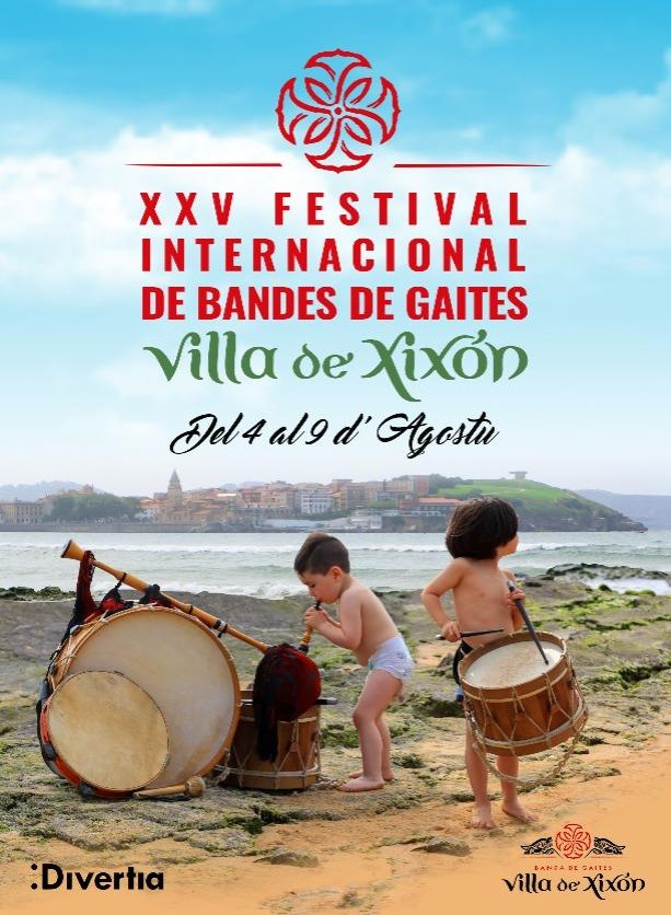 XXV FESTIVAL INTERNACIONAL DE BANDES DE GAITES VILLA DE XIXÓN. GALA DE CLAUSURA.