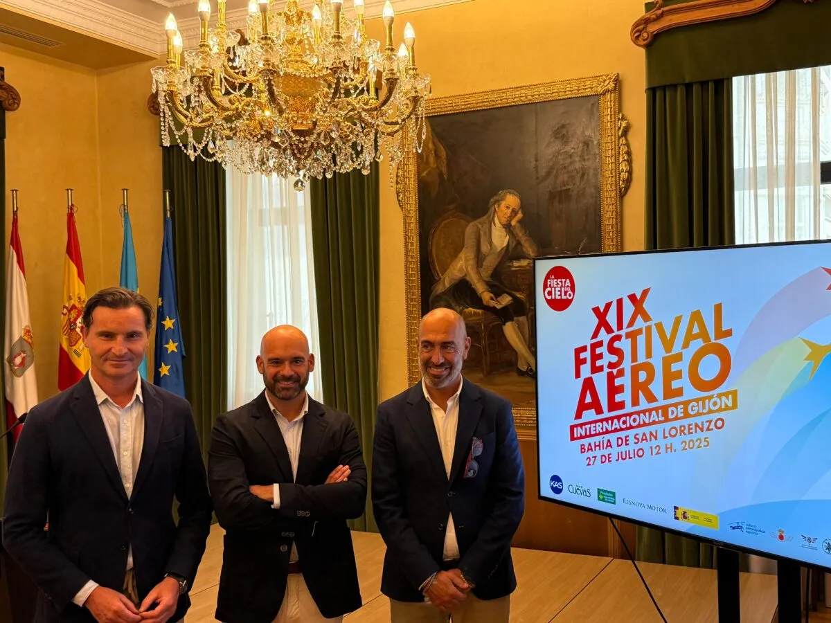 Gijón celebra el regreso del Festival Aéreo Internacional en la bahía