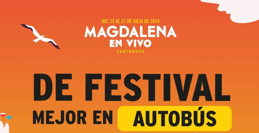 El Festival ‘Magdalena en Vivo’ pone en marcha un servicio de autobuses con parada en seis municipios de Cantabria