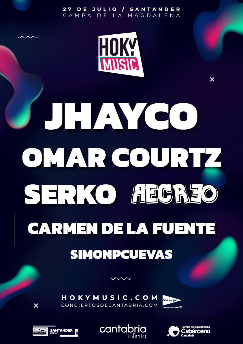 Hoky Music 2025: Jhayco, Serko, Recreo y Simónpcuevas