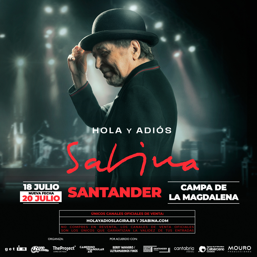 «Hola y adiós», la gira de despedida de Joaquín Sabina